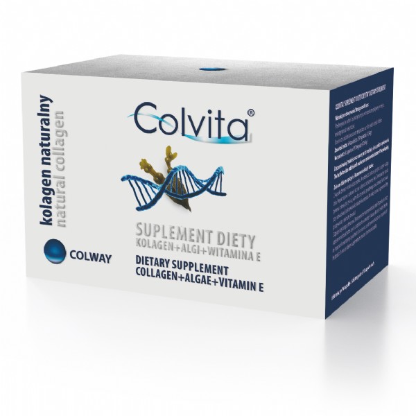 Colvita 60 : Kolagénové kapsule na omladenie pleti,60 kapsúl -vylepšené zloženie