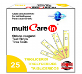 Triglyceridné prúžky pre MultiCare IN, 25ks