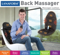 Lanaform Back Massager : vyhrievanie + vibrovanie